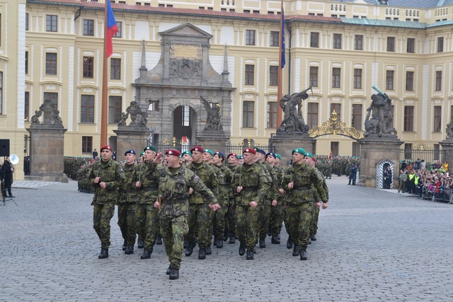 Noví vojáci Armády ČR