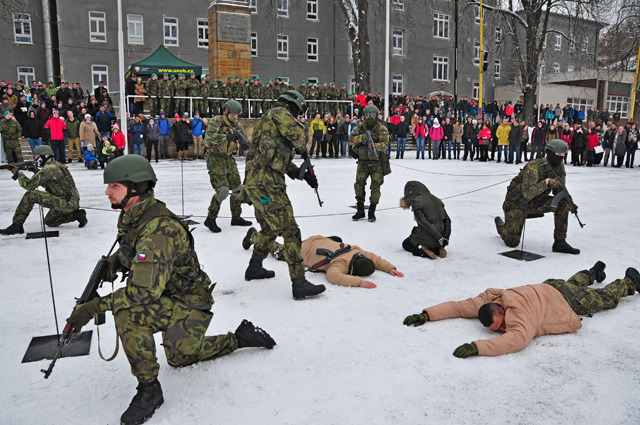 Ukázka činnosti skupiny Commandos