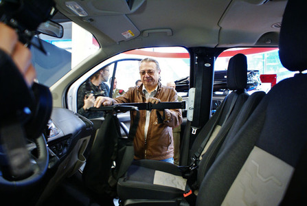 Speciální úpravy vozu provedla firma Josefa Hurta