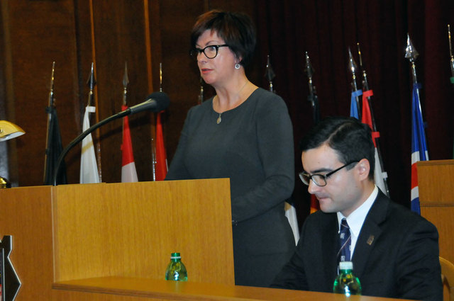 S hlavním projevem vystoupila náměstkyně Alena Netolická