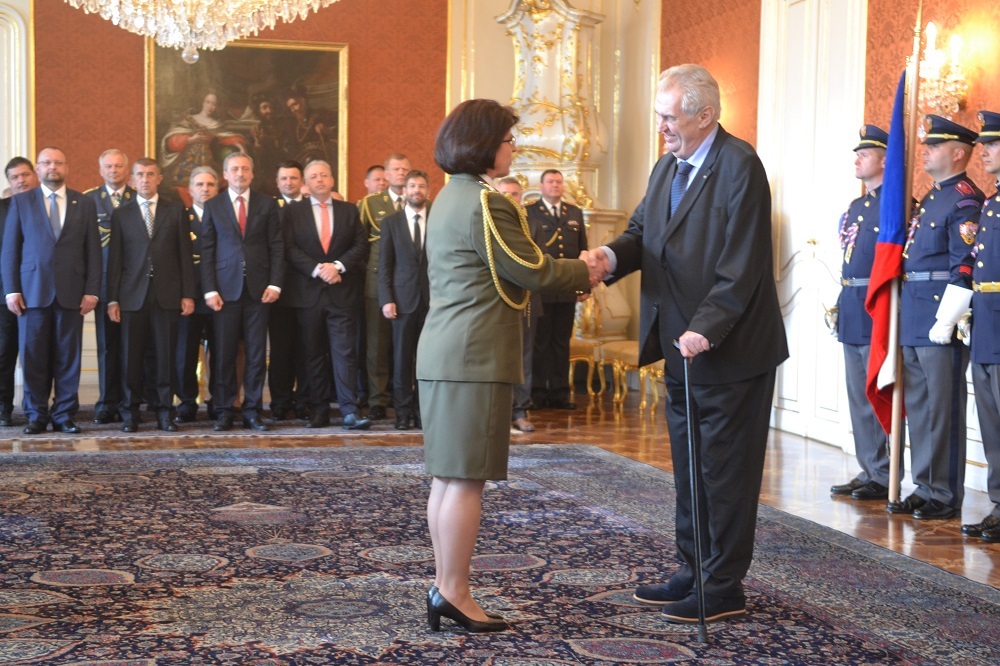 Brigádní generálka Lenka Šmerdová