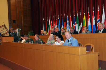 Čestné předsednictvo slavnostního shromáždění 22.června 2011
