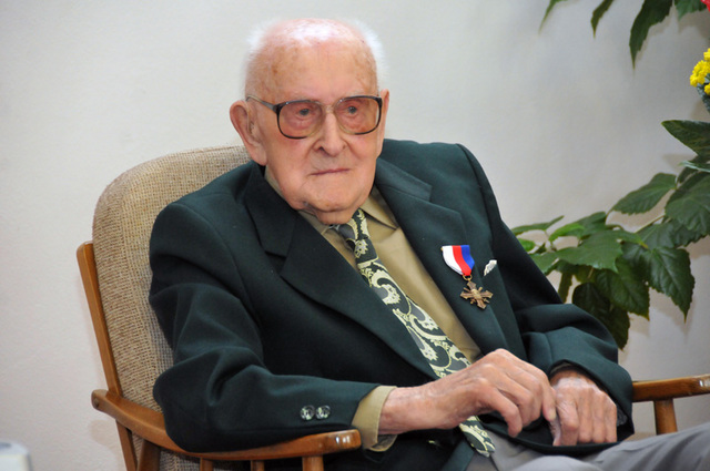 Stoletý jubilant MUDr. Rudolf Albrecht