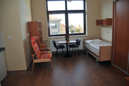 Další z pokojů pro válečné  veterány v ÚVN je připraven k nastěhování