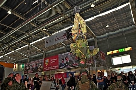 Ukázka slaňování