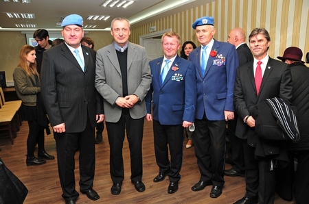 Ministr Martin Stropnický s válečnými veterány