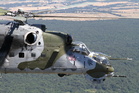 Illustration picture to the article Czech Mil Mi-24V helicopters attract well deserved attention at Italian Blade 2015 exercise
