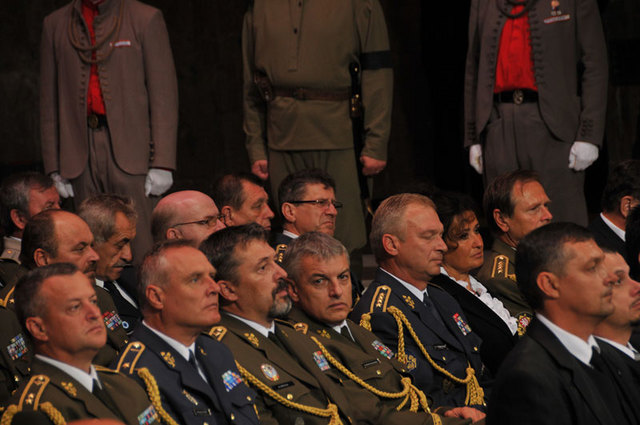 Nechyběla ani generalita české armády