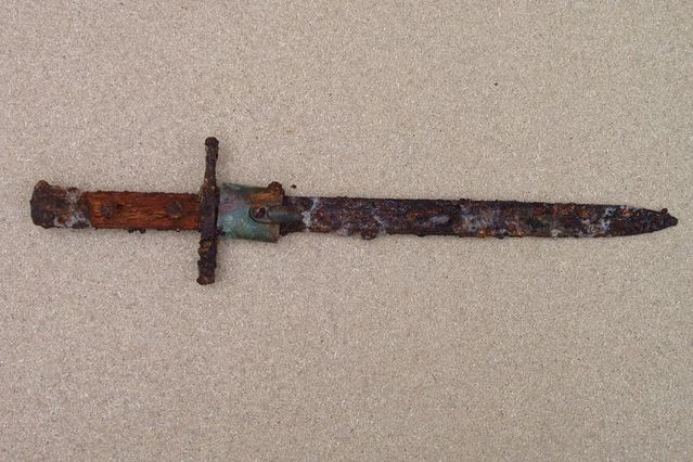 Bodák vz.1891 na italskou pušku Mannlicher-Carcano nemá jako jediný dochovanou pochvu