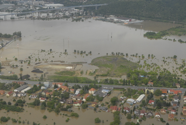 Obrazové zpravodajství z povodní reportérů army.cz 7