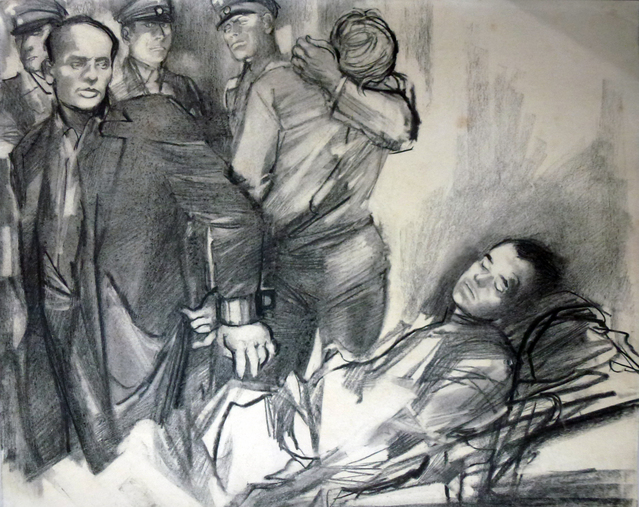 Obrazy Zdenky Landové zaujmou návštěvníky i hrou světel a stínů