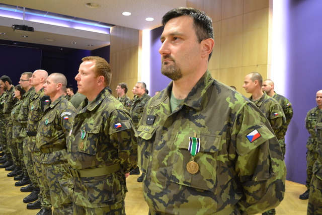 V Domě armády Praha byli oceněni příslušníci Aktivní zálohy