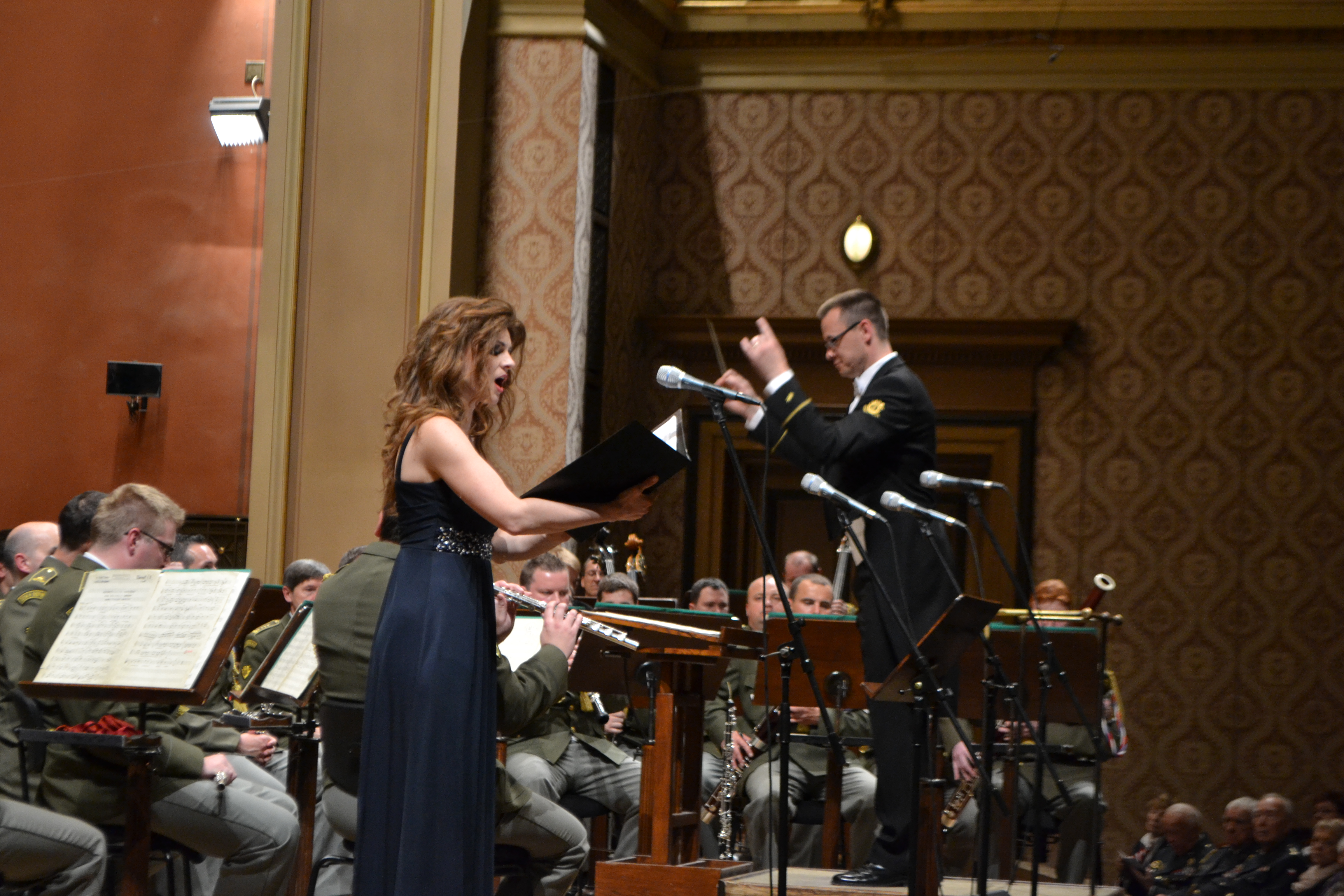 Marie Fajtová se svou árií Mařenky z opery Prodaná nevěsta Bedřicha Smetany sklidila velký úspěch 