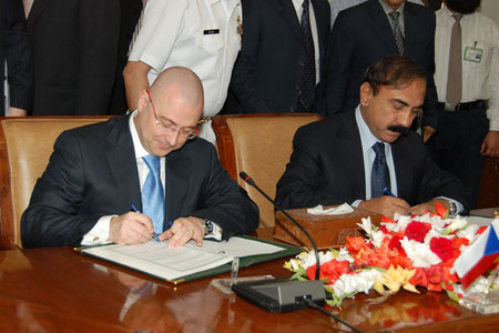 Celý Pákistán se zájmem sledoval návštěvu Martina Bartáka