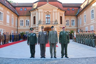  Náčelníci generálních štábů Visegrádské čtyřky