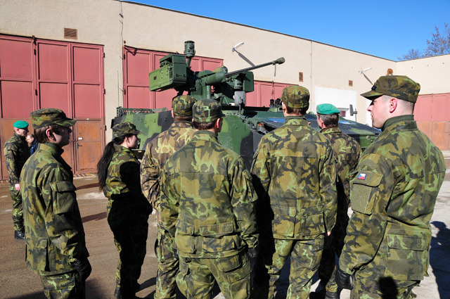 Prezentace transportéru Pandur
