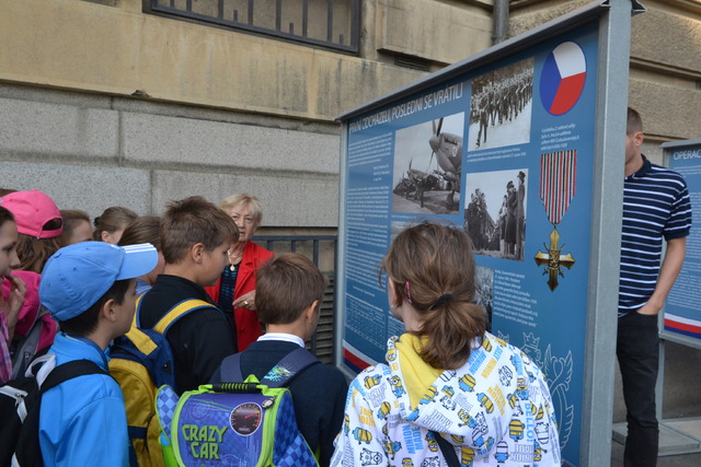 O výstavu se děti živě zajímaly