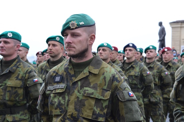 Noví vojáci Armády ČR