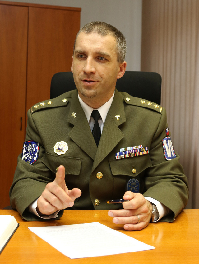 Představujeme nového náčelníka Vojenské policie plukovníka Pavla Kříže