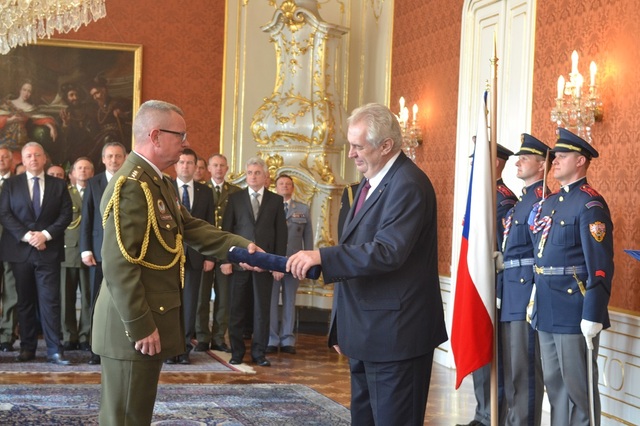 Brigádní generál Štefan Muránský - zástupce ředitele Společného operačního centra Ministerstva obrany