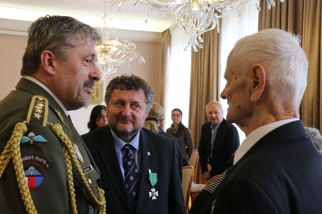 Oceněným poblahopřál i náčelník GŠ AČR armádní generál Aleš Opata