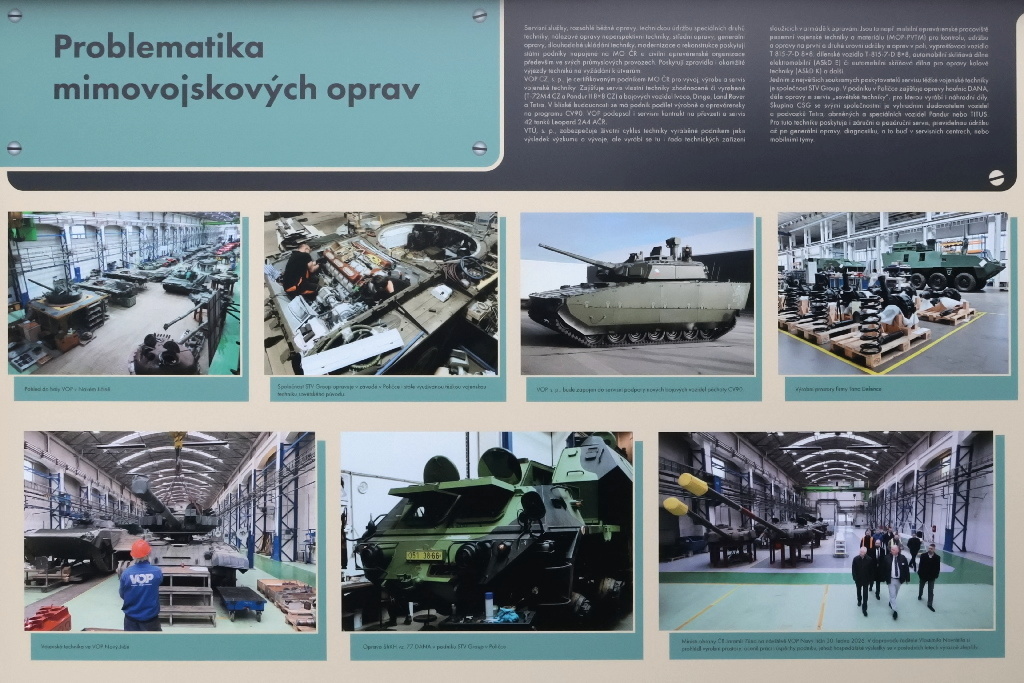 „Historie a současnost vojenského opravárenství“