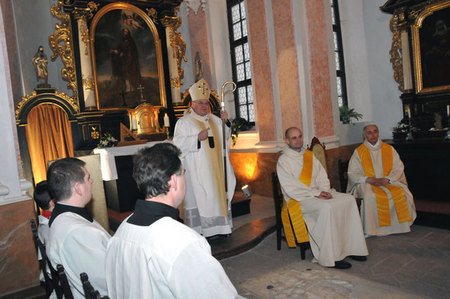 Znovuvysvěcením se kaple vrací ke svému nejvlastnějšímu účelu 