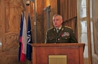 Vystoupení generálporučíka Františka Malenínského