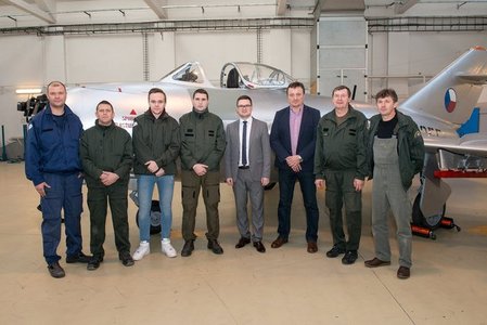  Repasi letounu provedli zaměstnanci VTÚLaPVO Praha - Kbely