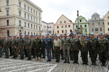 X. setkání Modrých baretů v Českém Krumlově