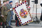 V historických uniformách se představili i členové Československé obce legionářské