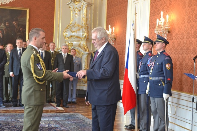 Brigádní generál Pavel Kříž - náčelník Vojenské policie 