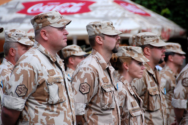 Příslušníci 3. kontingentu AČR KAIA