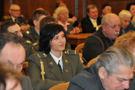 Mezi veterány pravidelně zavítají i studentky a studenti vojenské školy z Moravské Třebové