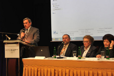 Přednáška docenta Jozefa Bystrického z VHÚ Bratislava