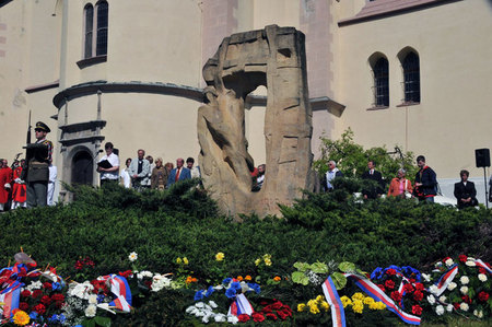 Jáchymov, náměstí Republiky 26. května 2012