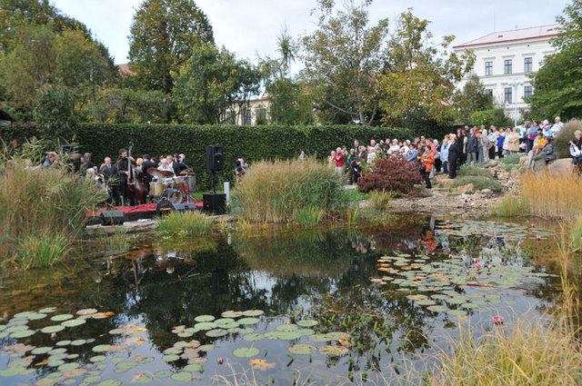 Litoměřický park Václava Havla v pondělí 8. října 2012