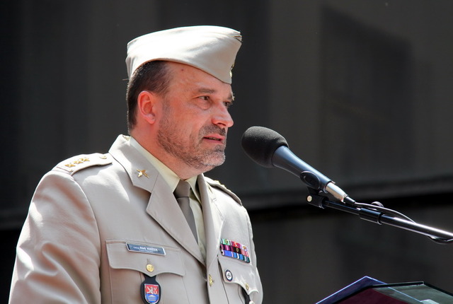 Ředitel Vojenského historického ústavu Praha plukovník Aleš Knížek. Foto VHÚ.