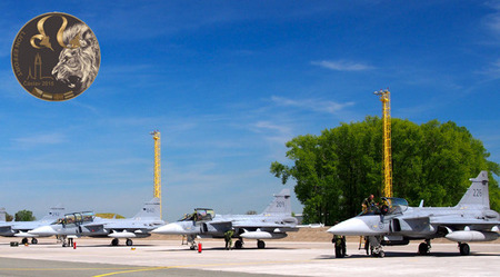 Gripeny se slétly do Čáslavi, začíná zde mezinárodní cvičení