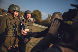 Ve Vyškově se uskutečnil týdenní výcvik pro krizové situace pro novináře a humanitární pracovníky.