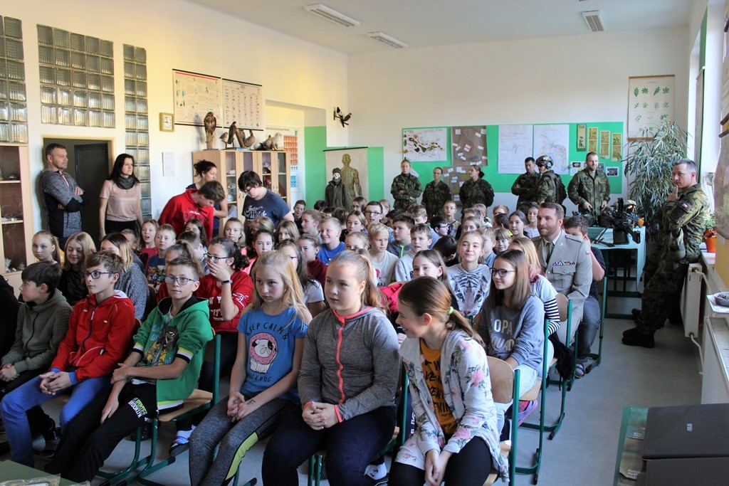 Děti se zaujetím poslouchaly prezentaci projektu POKOS