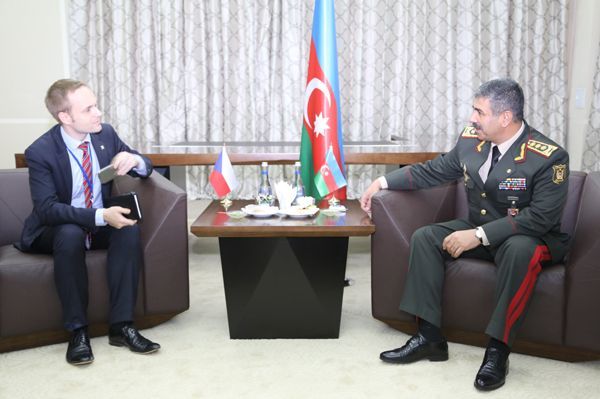 Z jednání náměstka ministra obrany Jakuba Kulhánka a ministra obrany Ázerbájdžánu