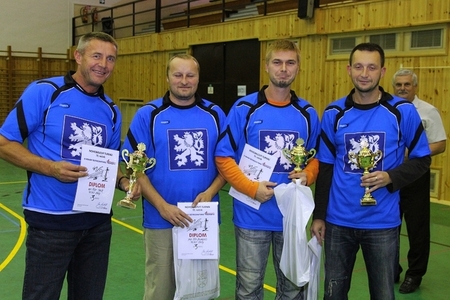 Třetí místo obsadili zástupci VÚ 8407 Praha