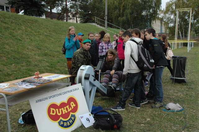  Veslařský trenažér si rád zkusí každý