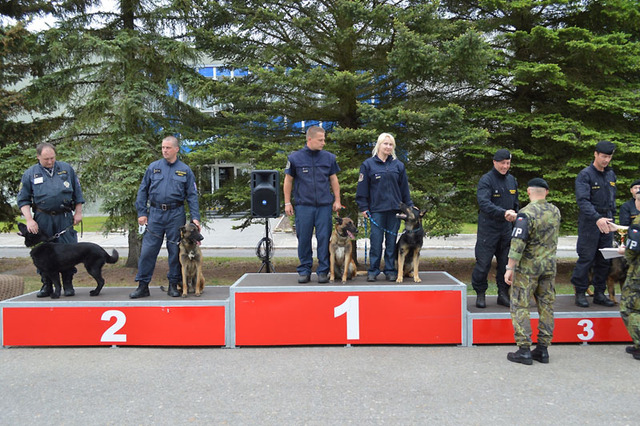 Vyhlášení vítezů přeboru