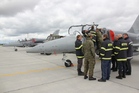  Školení hasičů probíhalo na slovenském letounu L-39 Albatros
