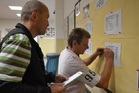 Po každém zápase rychle s výsledky na tabuli