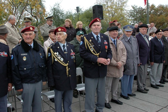 Hojnou účast válečných veteránů ocenil náčelník generálního štábu