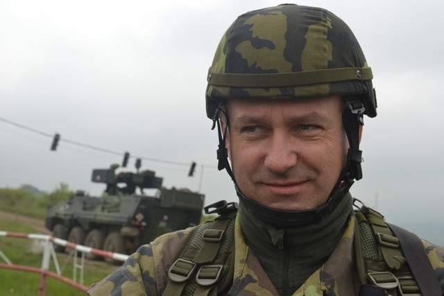 Plukovník Roman Náhončík, velitel 4. brigády rychlého nasazení 