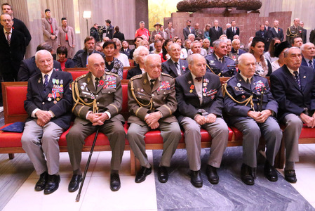 Dne válečných veteránů se účastnili i odbojáři z druhé světové války